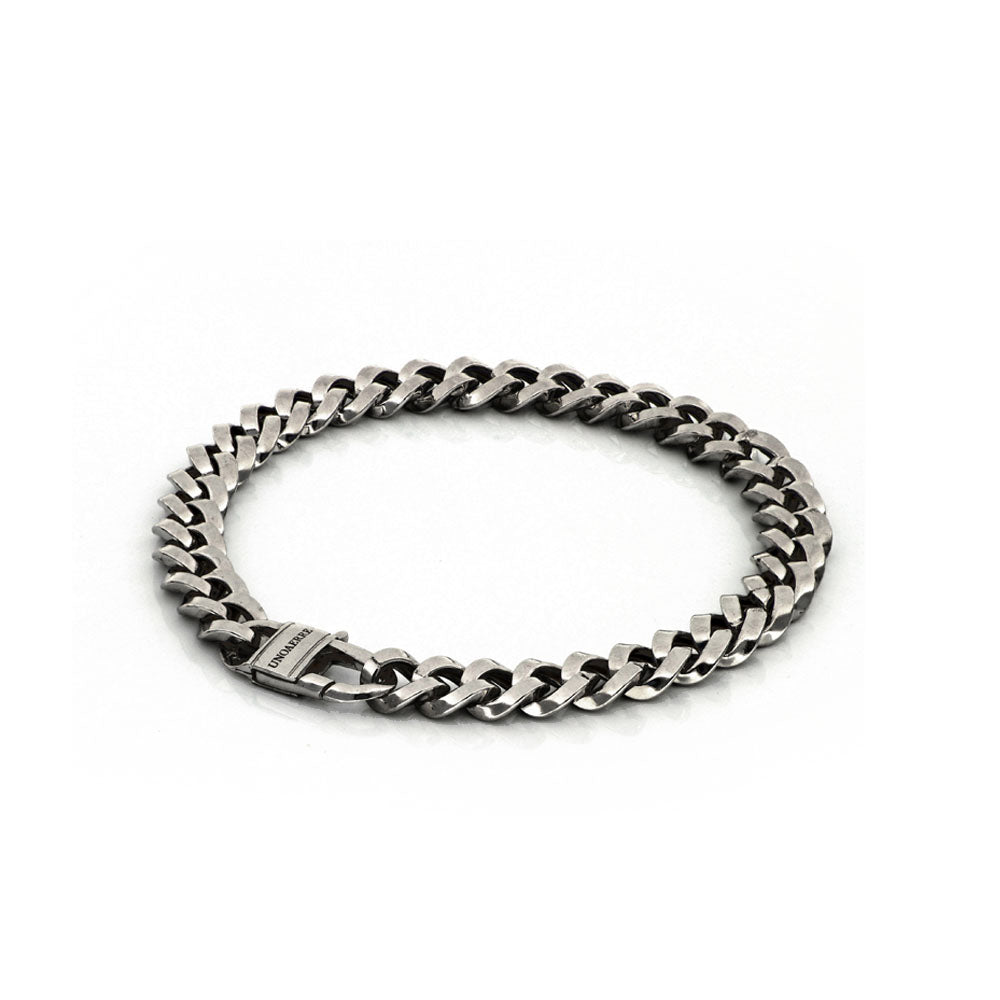 Unoaerre - Bracciale Uomo In Argento Brunito
