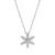 AMEN - COLLANA FIORE DELLA VITA CON ZIRCONI BIANCHI