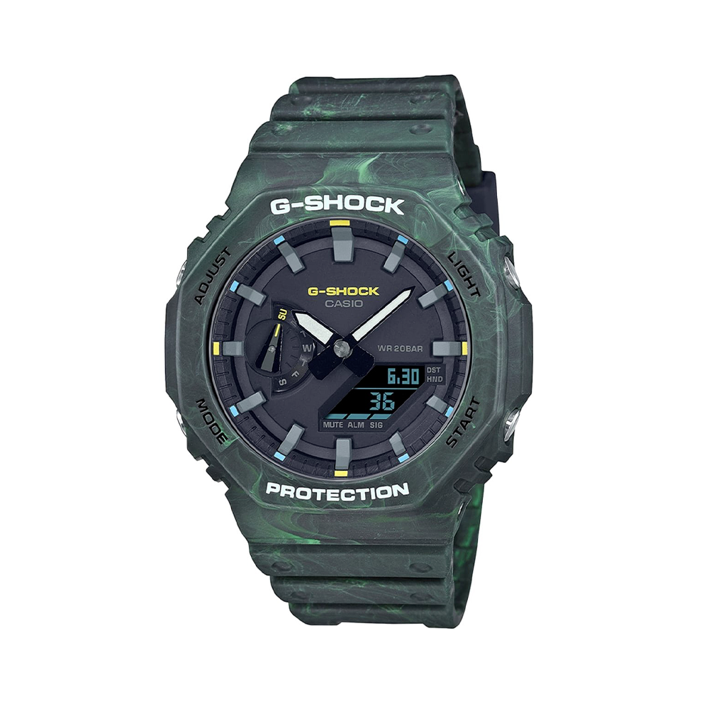 Casio - Orologio Analogico / Digitale G-Shock Foggy Forest