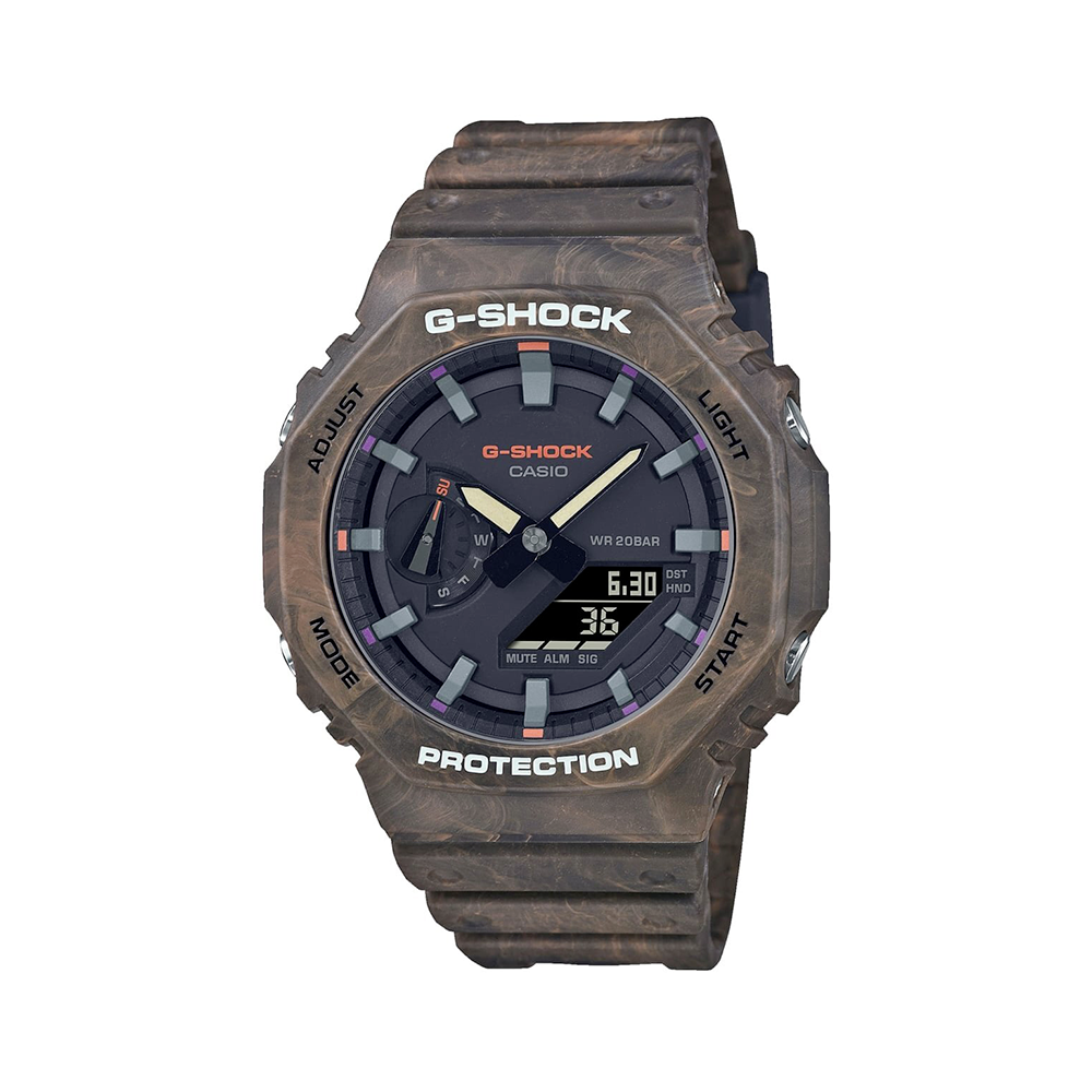 Casio - Orologio Analogico / Digitale G-Shock Foggy Forest