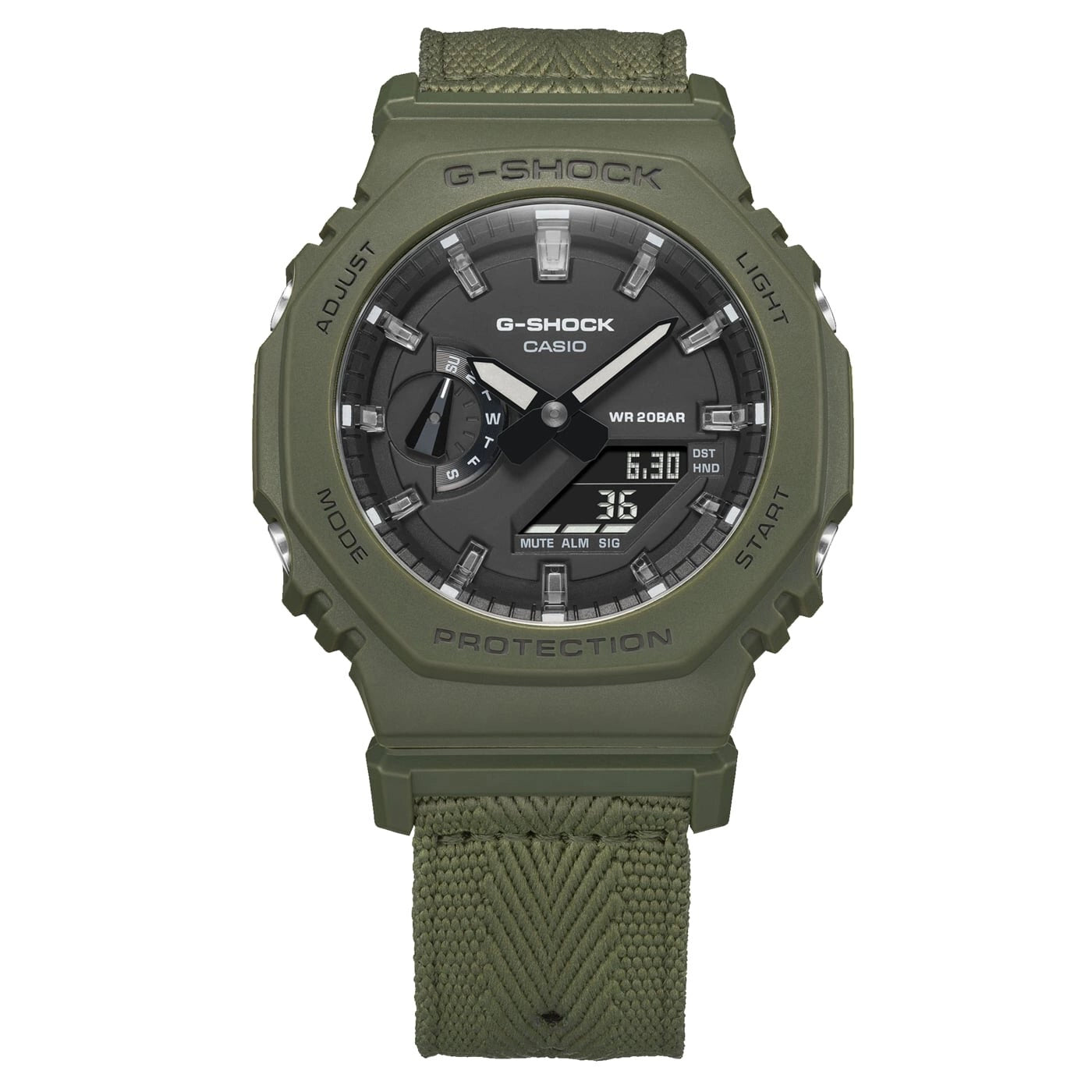 Casio - Orologio Analogico / Digitale G-Shock Snow Camo