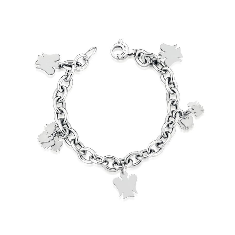 Roberto Giannotti - Bracciale Con Angeli In Argento