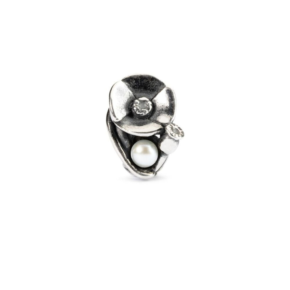 Trollbeads - Bead Papavero D&#39;Agosto